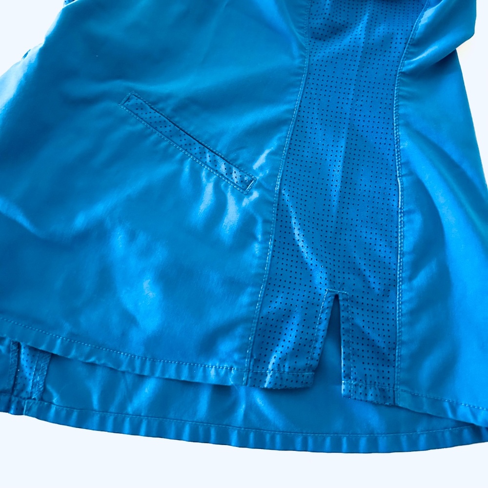 Scrubs Set Purple Label by Healing Hands in Royal Blue Size Medium Petite - Picture 9 of 12